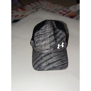 Women's Under Armour Grey Black Hat Velcro